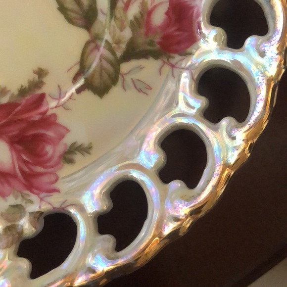 Vintage Royal Sealy China Decorative Rose Dish - Picture 2 of 5